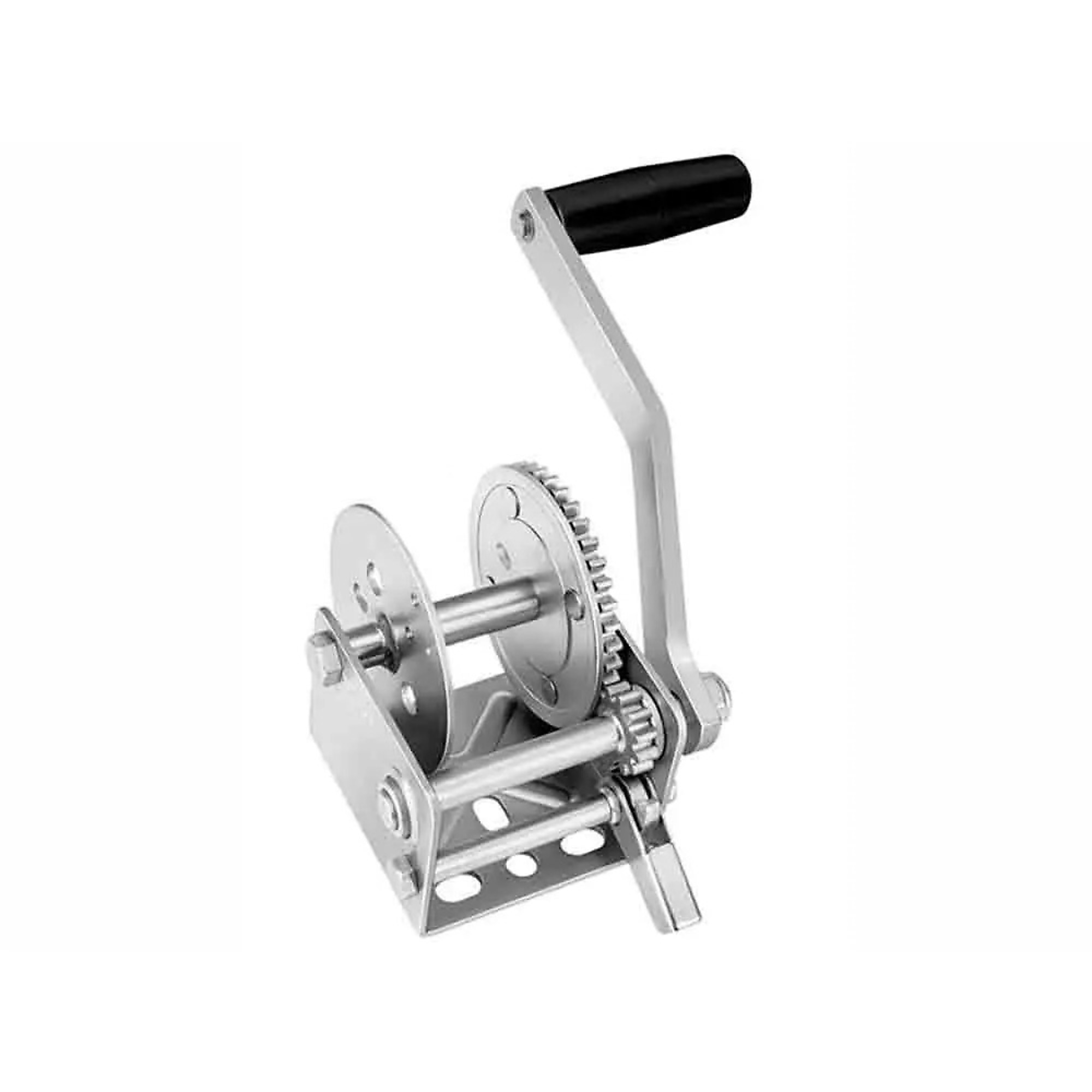 Fulton, Marine Trailer Winch, 900 lb Capacity, Single Speed, 6 inch handle, Rope or Strap Use Only, Model# 142001